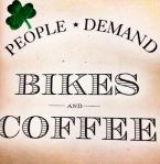 people demand bikes and coffee